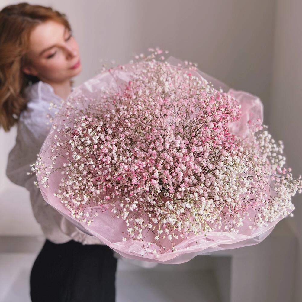 Букет из гипсофилы 